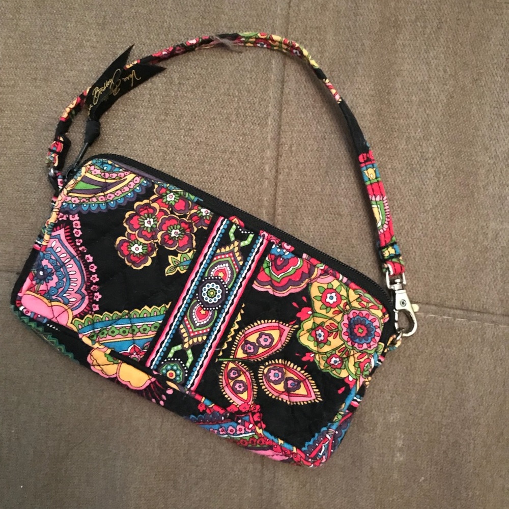 Vera Bradley Symphony in Hue Wristlet tech case